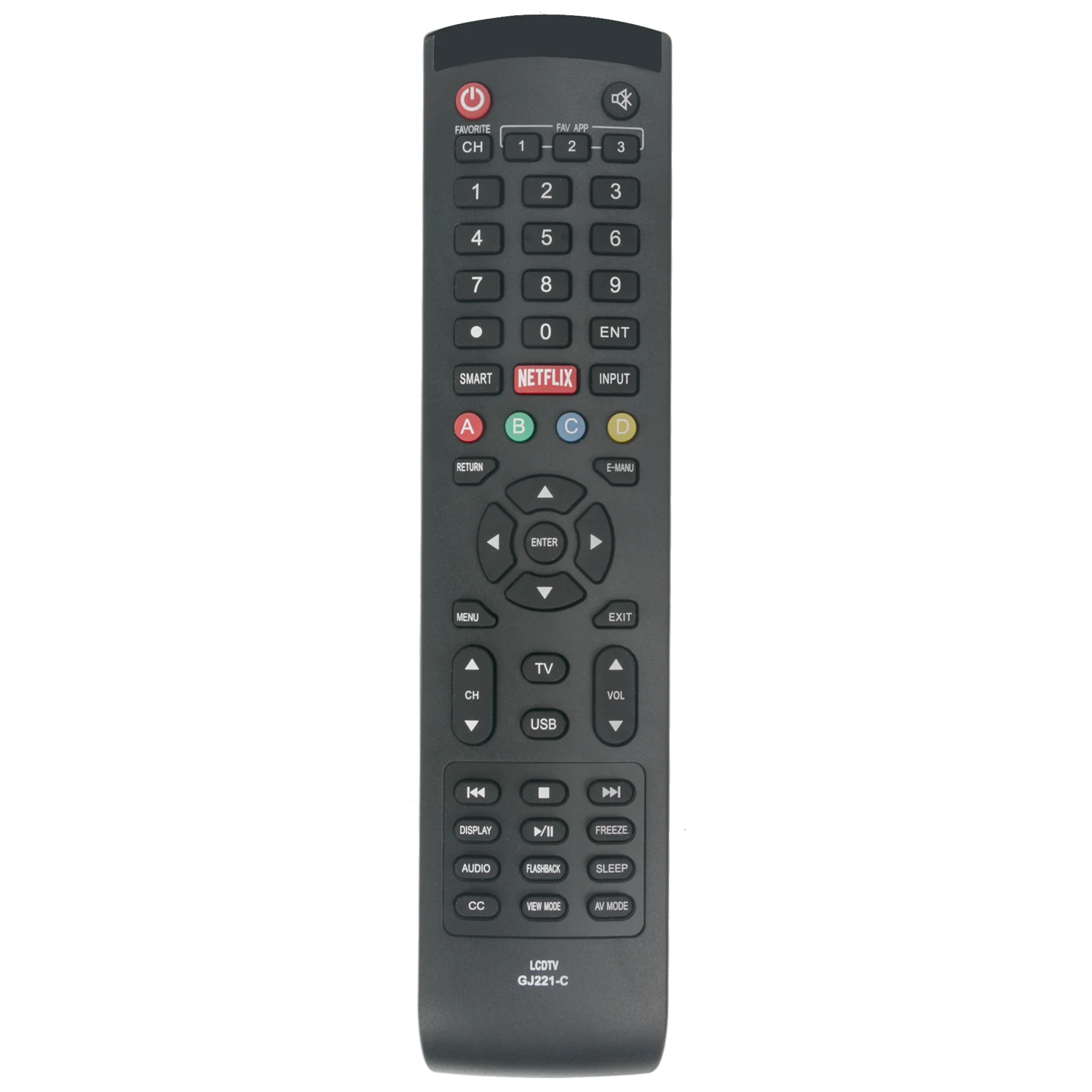 Новый GJ221-C заменить пульт дистанционного управления для телевизора Sharp LC-48LE653U