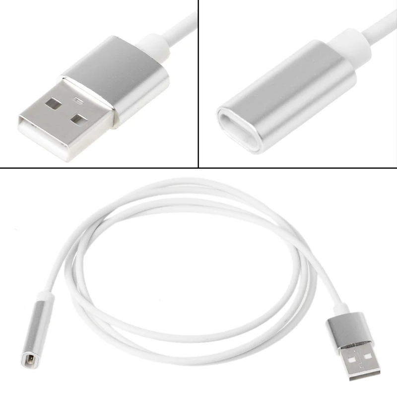 Металлический USB к 8pin женский зарядный кабель зарядное устройство для 9 7 10 5 12 iPad Pro