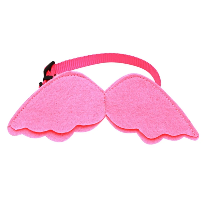 Новый ошейник с кошачьими крыльями ангела Маленький Нейлоновый Регулируемый