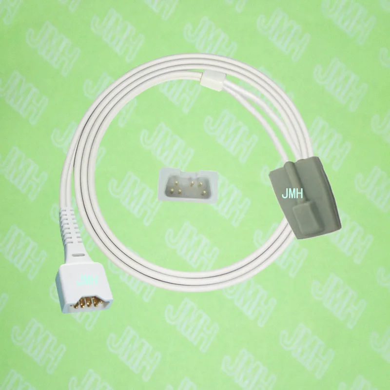 

Совместим с DB9 Male-6pin Novametrix 512513, 710715, монитор оксиметра 9168-00, педиатрический силиконовый датчик spo2.
