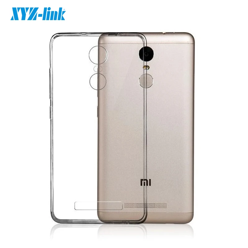 XYZ-link for xiaomi redmi note 3 Ultra Thin Case Transparent Cover note3 soft TPU armor |