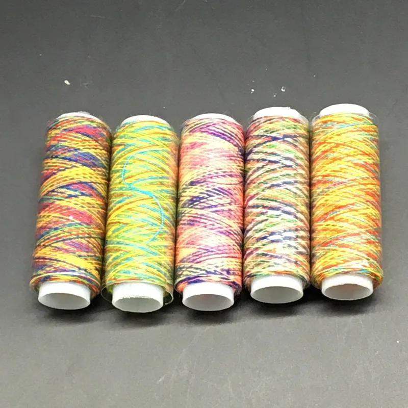 5 шт. Набор радужных ниток для шитья рукоделия|embroidery supplies|quilting suppliesthread sewing |