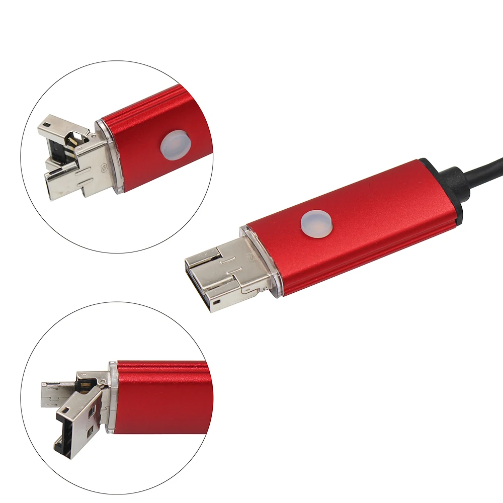 JCWHCAM 5 мм HD 10 м кабель USB Android эндоскоп камера эндоскопа змея мини IP67