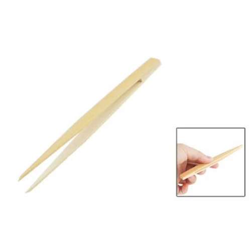 

Bulk Price Pointy Tip Bamboo Straight Tweezer Tea Tong Handy Tool