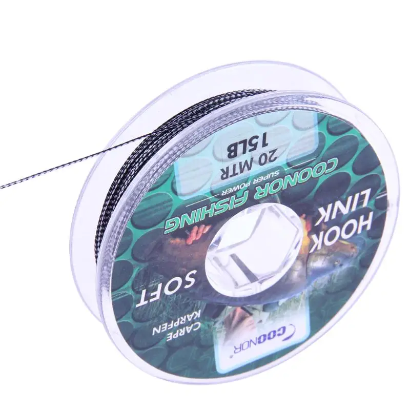 Леска рыболовная плетеная камуфляжная из ПЭ 20/65 6 футов 15/20/35 фунтов|carp fishing line|fishing