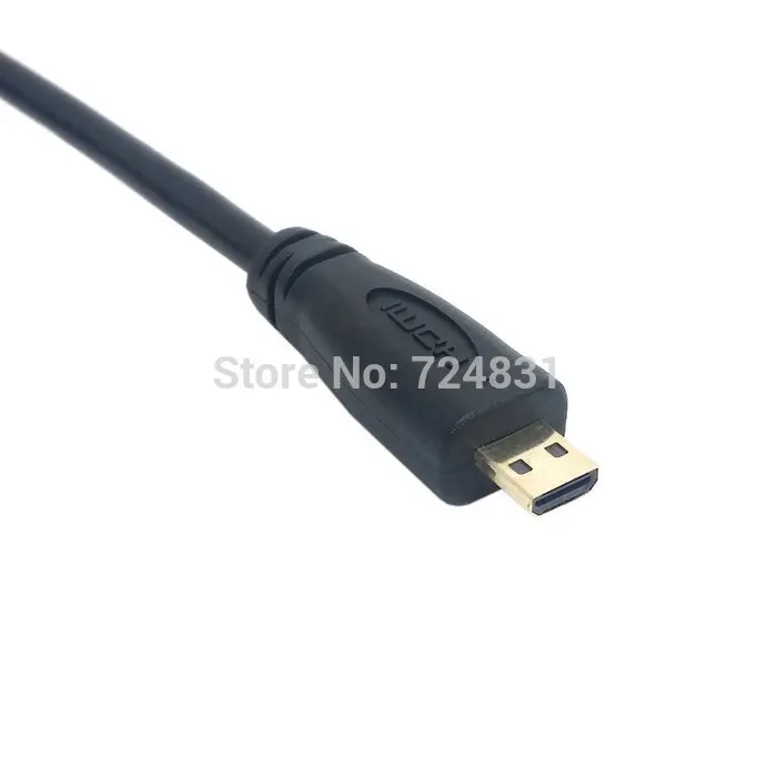 Jimier 1M Micro HDMI-совместимый штекер к Тип D-Штекер D кабель для MOTO HTC DC DV | Компьютеры и