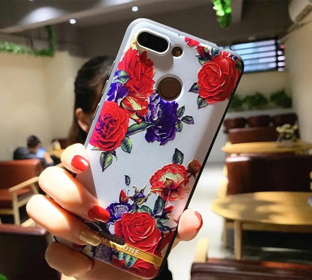 for Xiaomi Redmi 6 Case Phone Back Cover For Coupe Soft TPU Silicone Cases Bags xiaomi redmi Funds #V4088 |