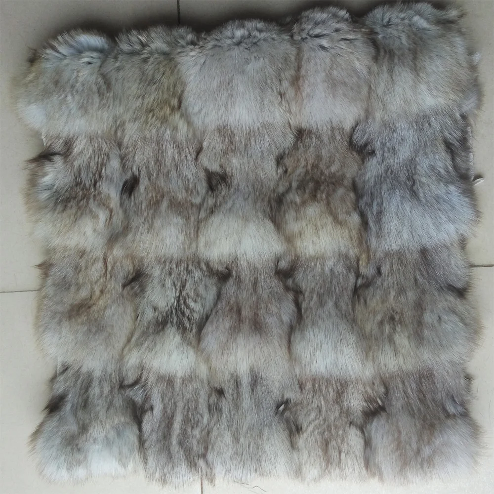 Чехол для подушки из натурального Лисьего меха искусственный Меховой чехол