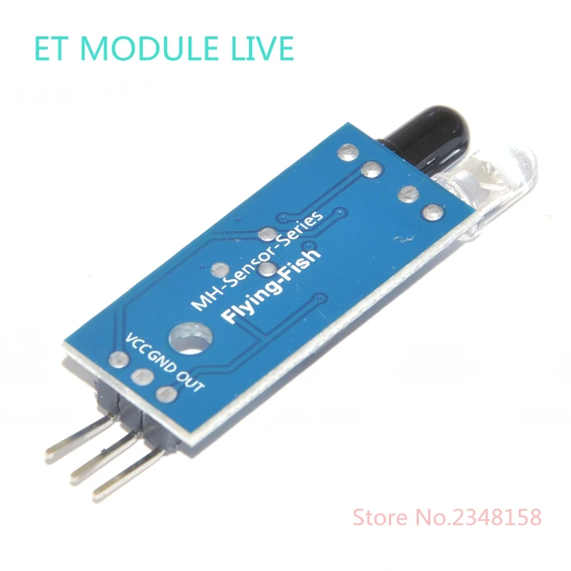 Инфракрасный модуль датчика обхода препятствий для Arduino Smart Car Robot 3 проводной