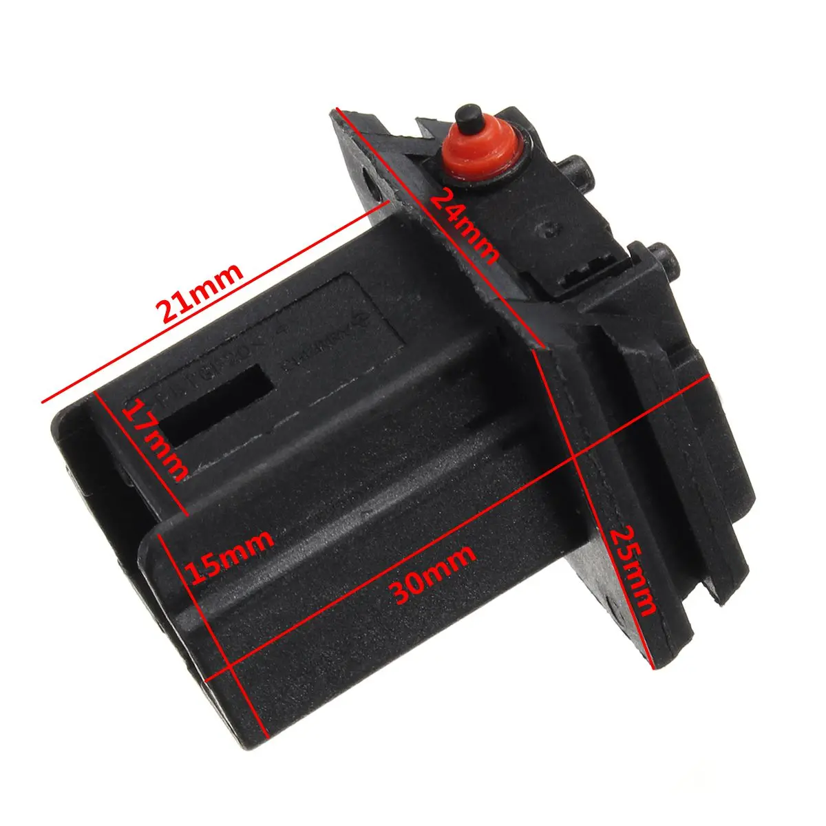 Черный микропереключатель багажника для Citroen C3 C4 Peugeot 206 307 308 407 6554V5|boot switch|tailgate boot