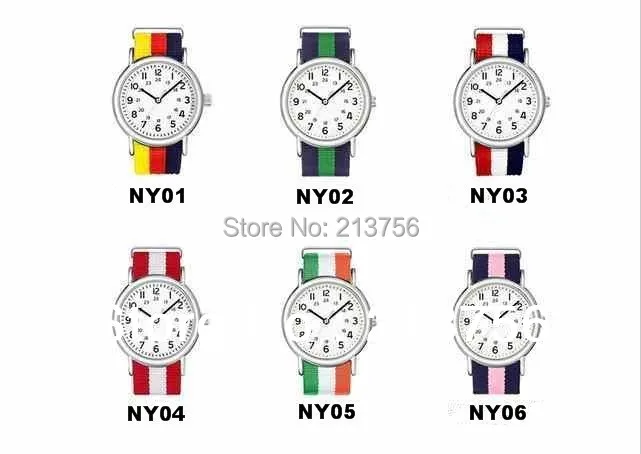 Оптовая продажа 2000 шт./лот высокое качество 20 мм нейлоновый ремешок для часов NATO