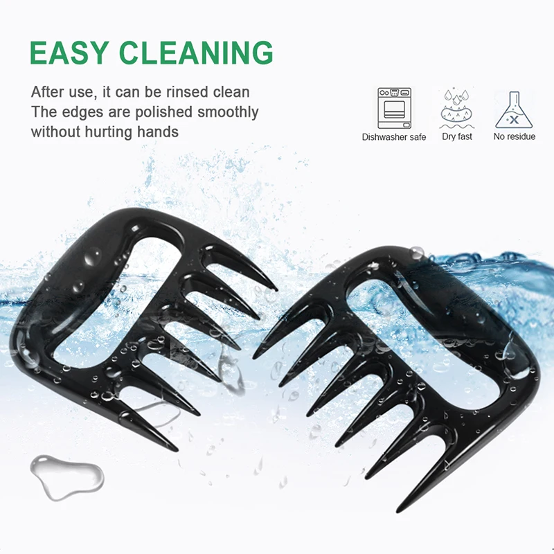 Барбекю вилка щипцы Медвежонок коготь слеза мясо инструменты черраско Barbeque Shred