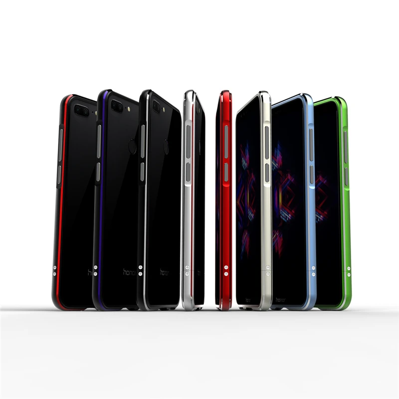 Для Huawei Honor 9 Lite чехол Роскошный противоударный бампер для алюминиевый