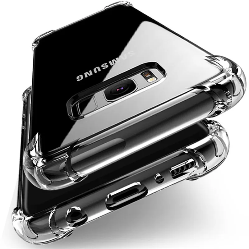 Матовый чехол из ТПУ для Samsung Galaxy Note9 S9 + с защитой от отпечатков пальцев S8 Plus Note 8 9 S7
