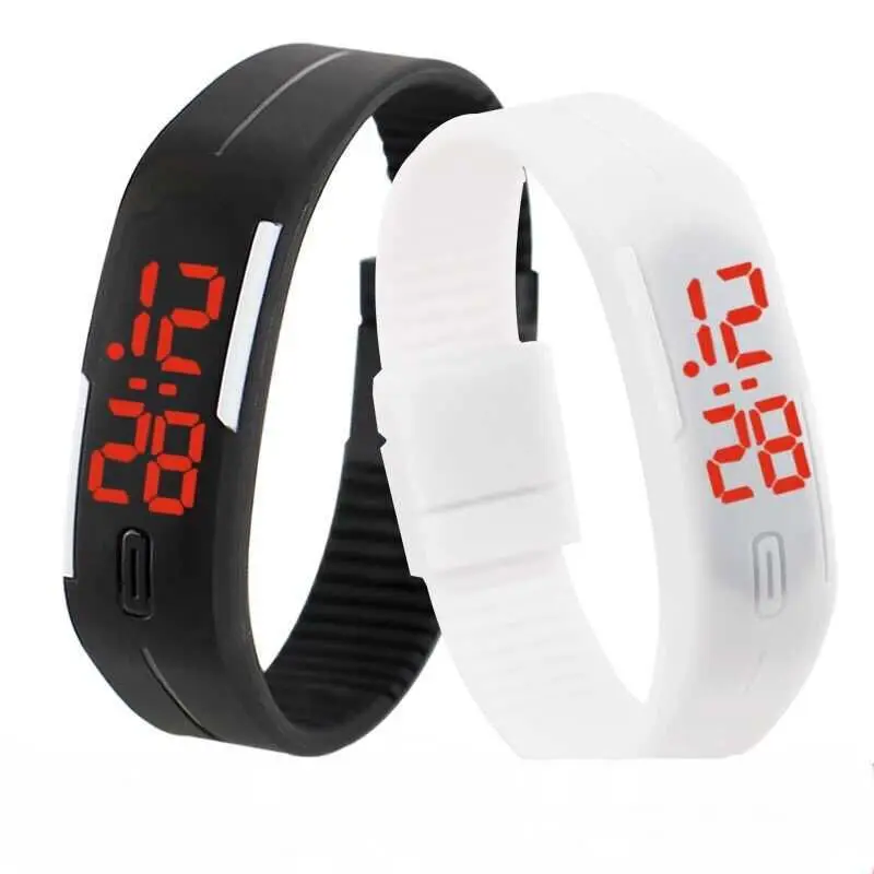 2020 светодиодные цифровые часы электронные для женщин и мужчин спортивные модные