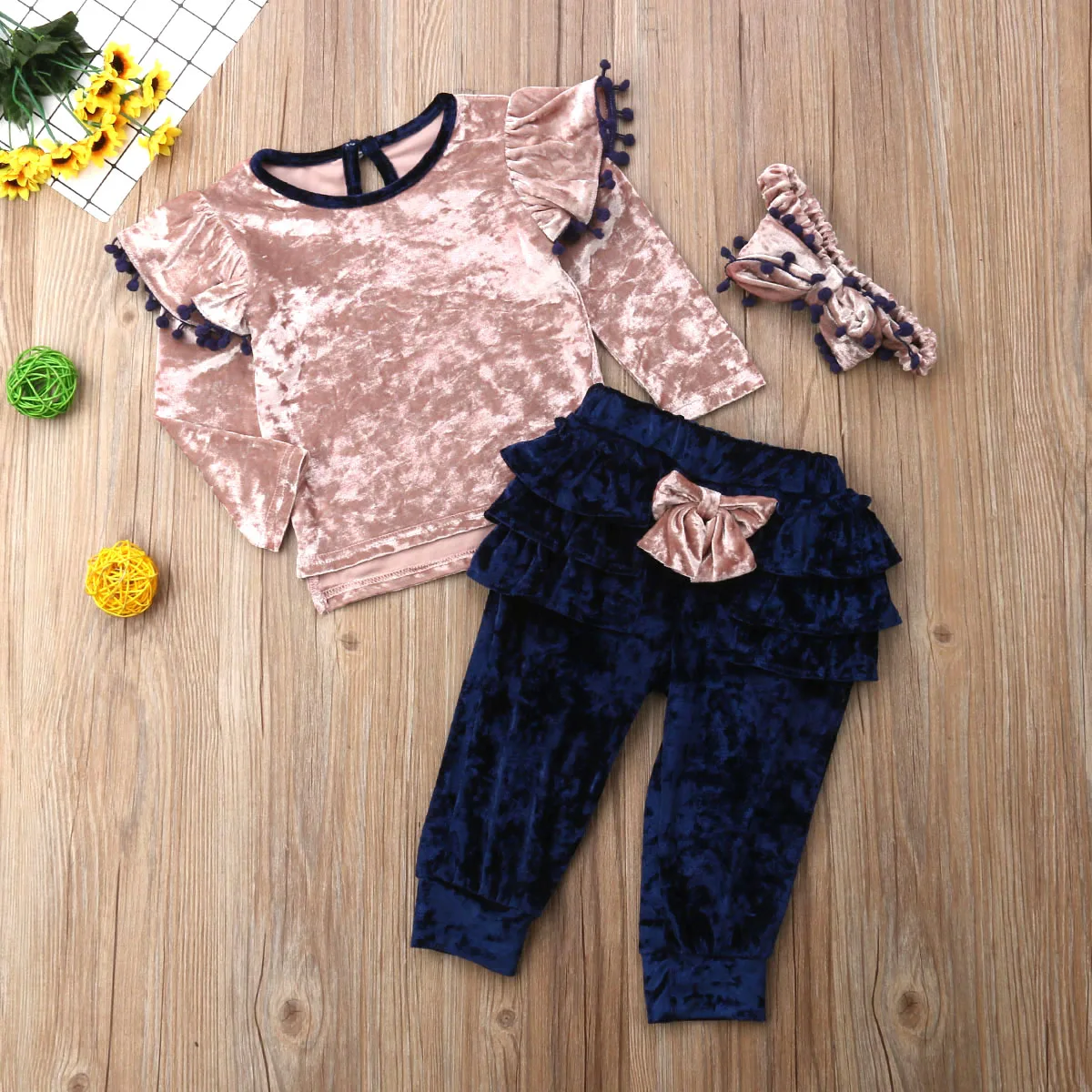 2019 г. Весенне осенняя одежда для малышей Одежда маленьких девочек вельветовые