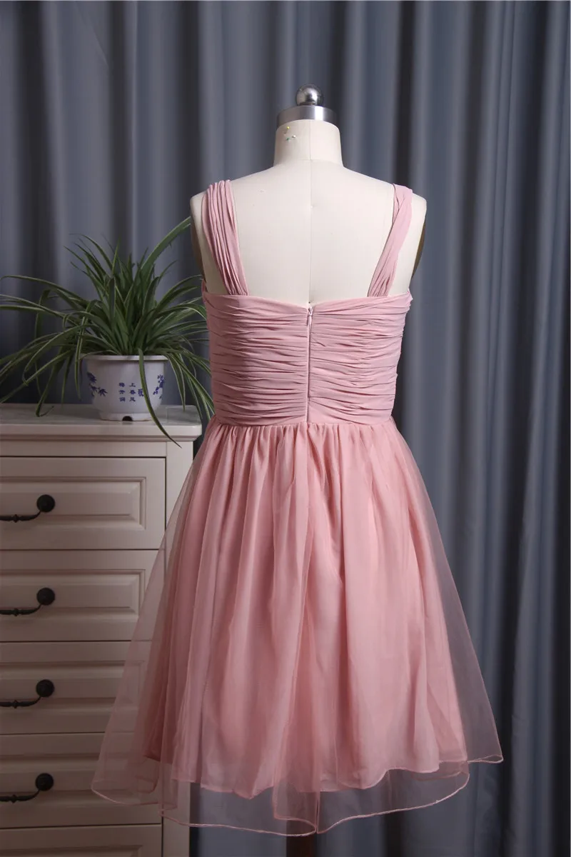 Sexy A-Line Cocktail Dresses Sweetheart Spaghetti Strap Sleeveless Pleat Short Party Homecoming | Свадьбы и торжества