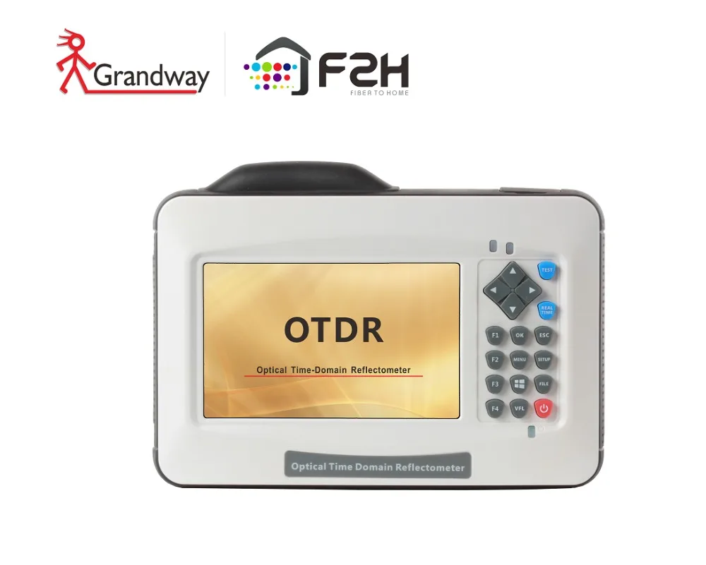 [Новинка Grandway!] F2H Mini OTDR 1625nm PON 35 дБ Встроенный VFL измеритель мощности 5 дюймовый