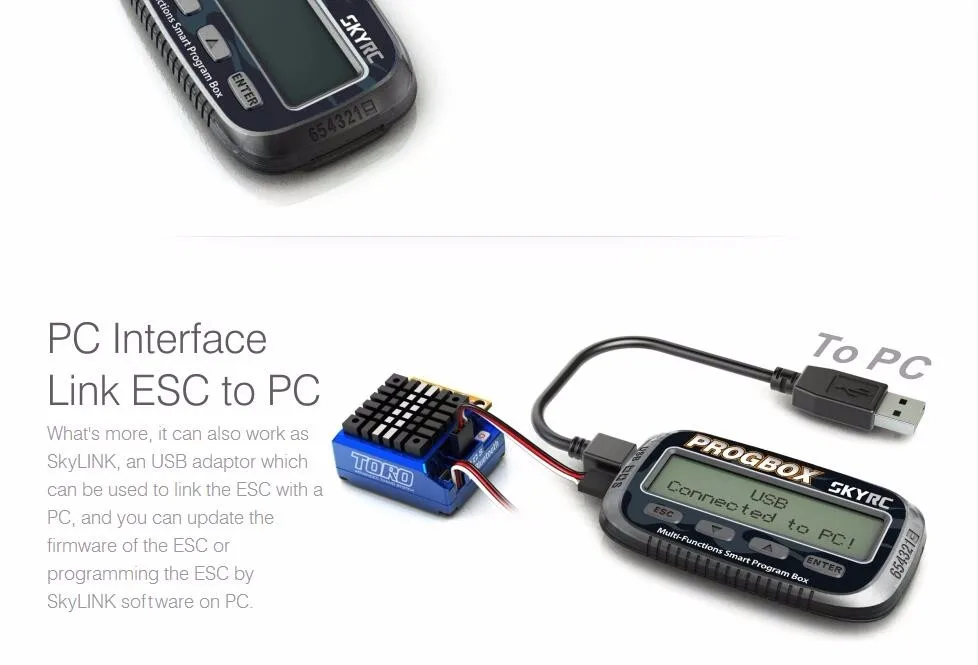 SKYRC SK-300046 PROGBOX Six-in-one Multi-Functions Smart Program Box for RC Hobby | Электроника