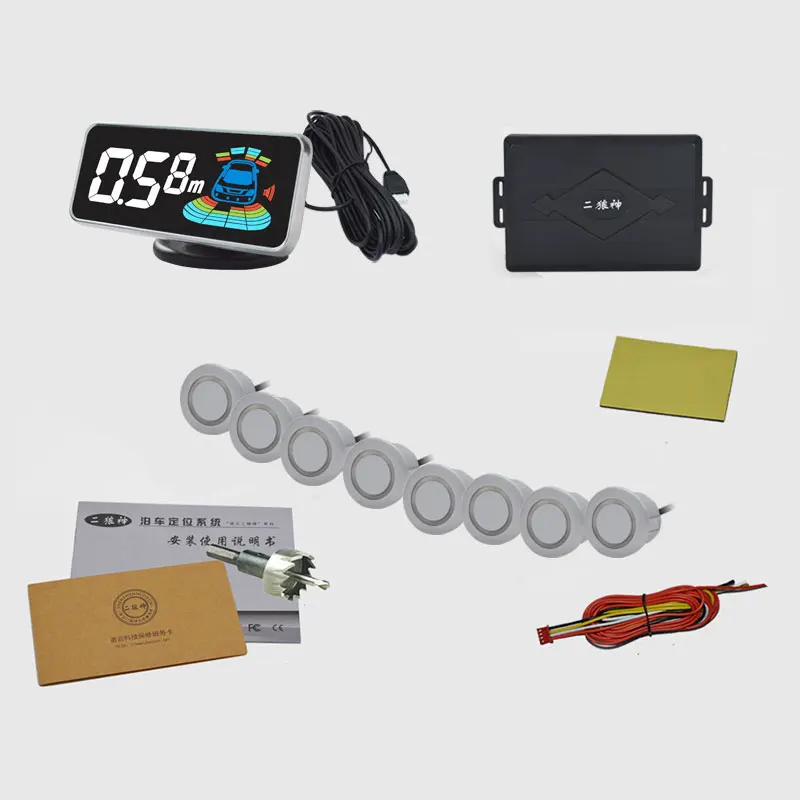 Парктроник с датчиком парковки 8 сенсоров автоматический детектор поддержка