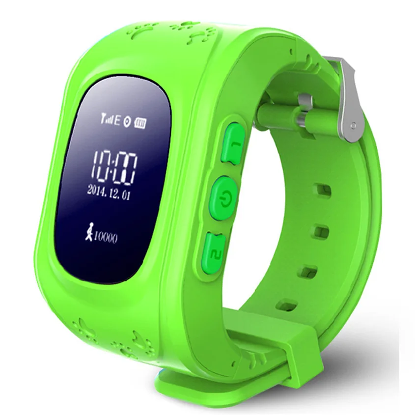 

GPS/LBS Q50 SOS Kids Multilingual Station WristWatch Boys CHild Outdoor Intelligent Location Telephone Watch for Children