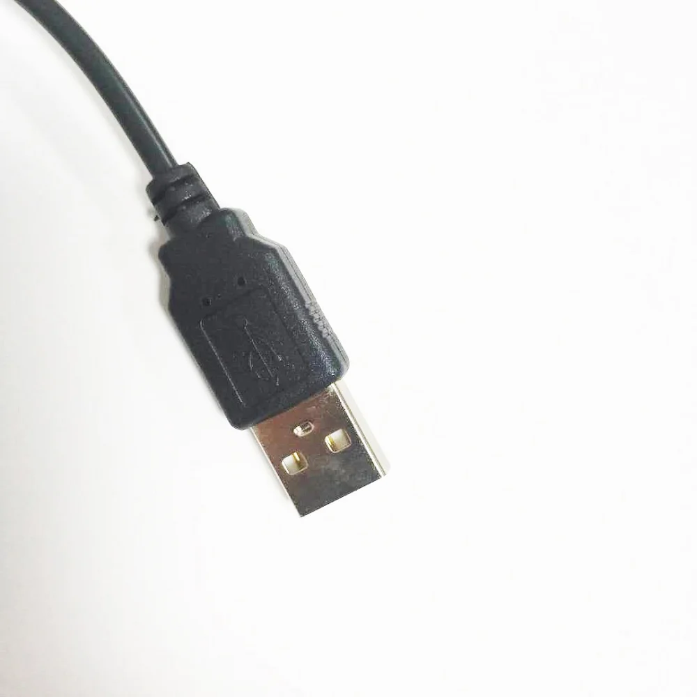 50 см Светодиодные ленты свет USB подключить провод 2PIN красный + черный линии
