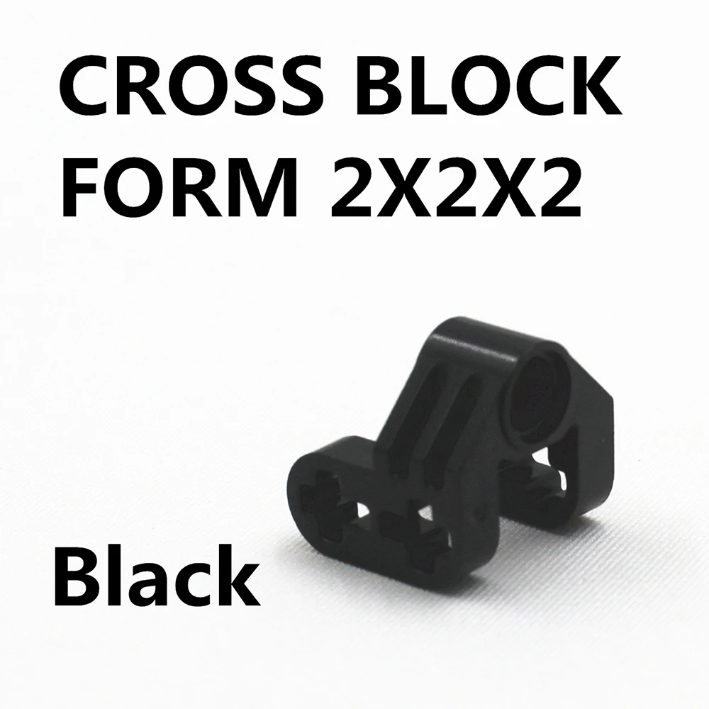 Здание Мпц блоки технические Запчасти 10 шт. крест блок/форма 2X2X2 совместимые с