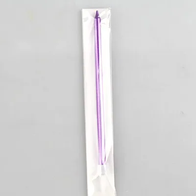 purple 20pcs 25-100 коробка цветные свечи на день рождения для торта вечерние принадлежности для праздника милые свечки на день рождения для кухни для выпечки подарки украшения - Цвет: purple 20pcs