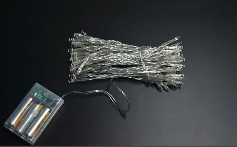 Гирлянда с питанием от батарейки АА 3 м 30 светодиодов сказочный светильник для