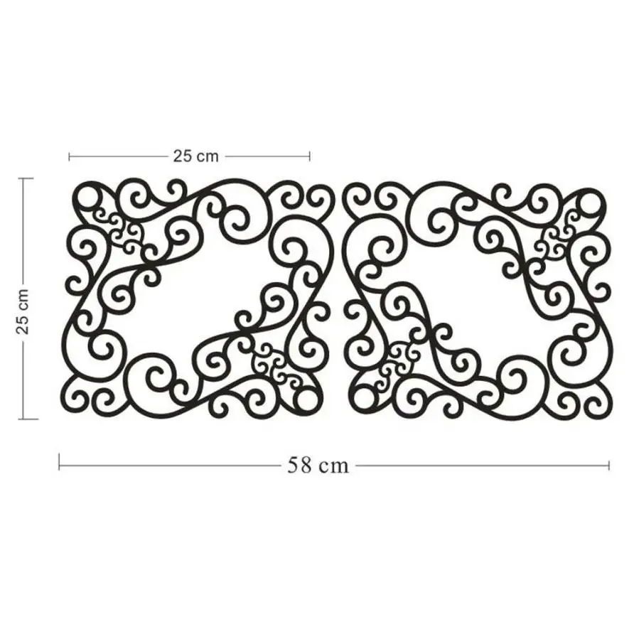 Настенная Наклейка для гостиной спальни телевизора домашний декор винтажная