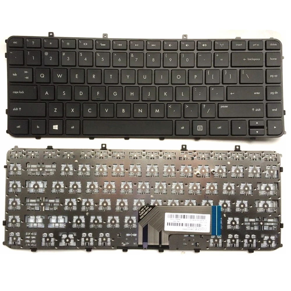 Клавиатура для ноутбука с английской раскладкой HP for ENVY Ultrabook CTO 6t 1100 Sleekbook 4t 1000