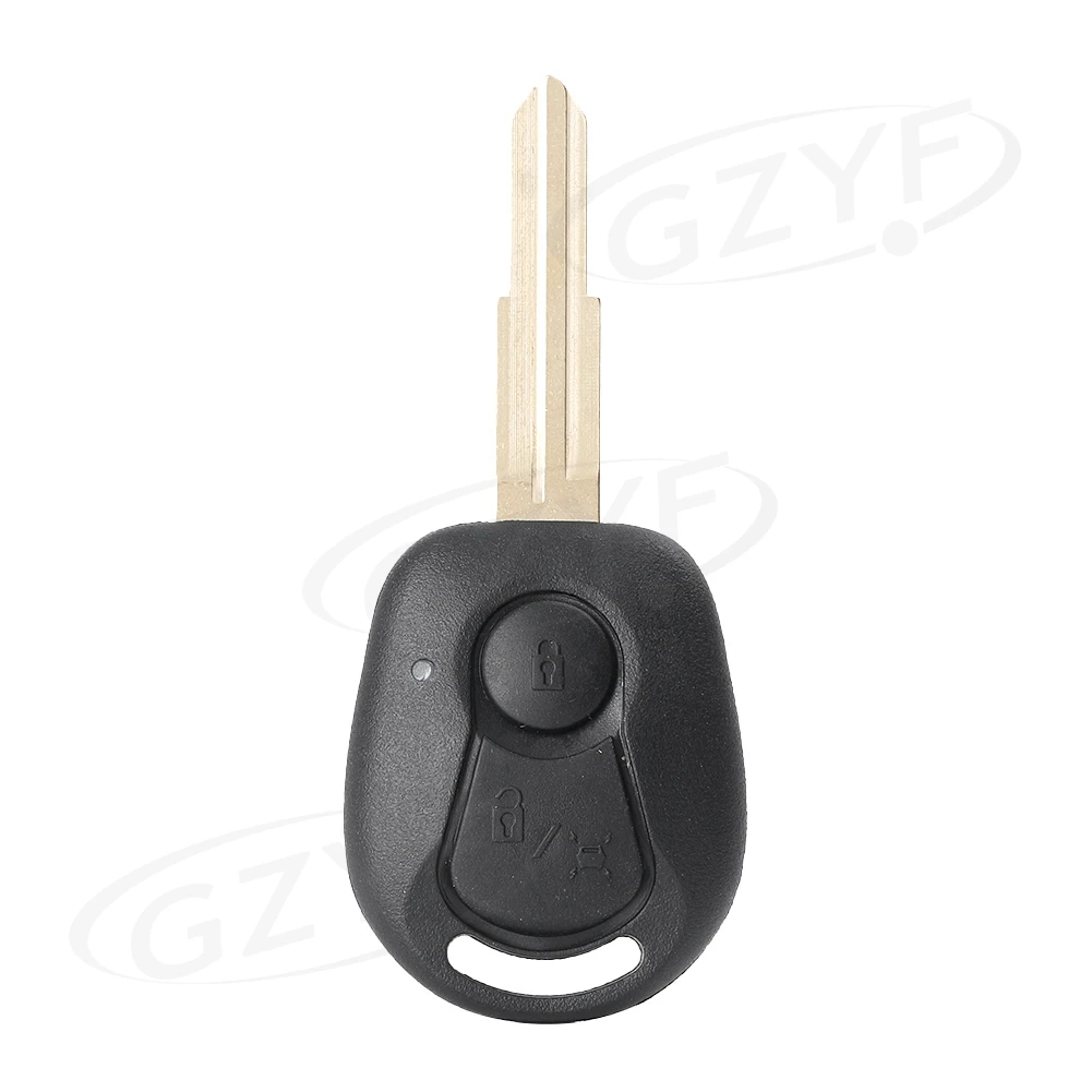 Для SSANGYONG Actyon Kyron Rexton PG190 сменная крышка Fob 2-Корпус для ключей на кнопке Black |