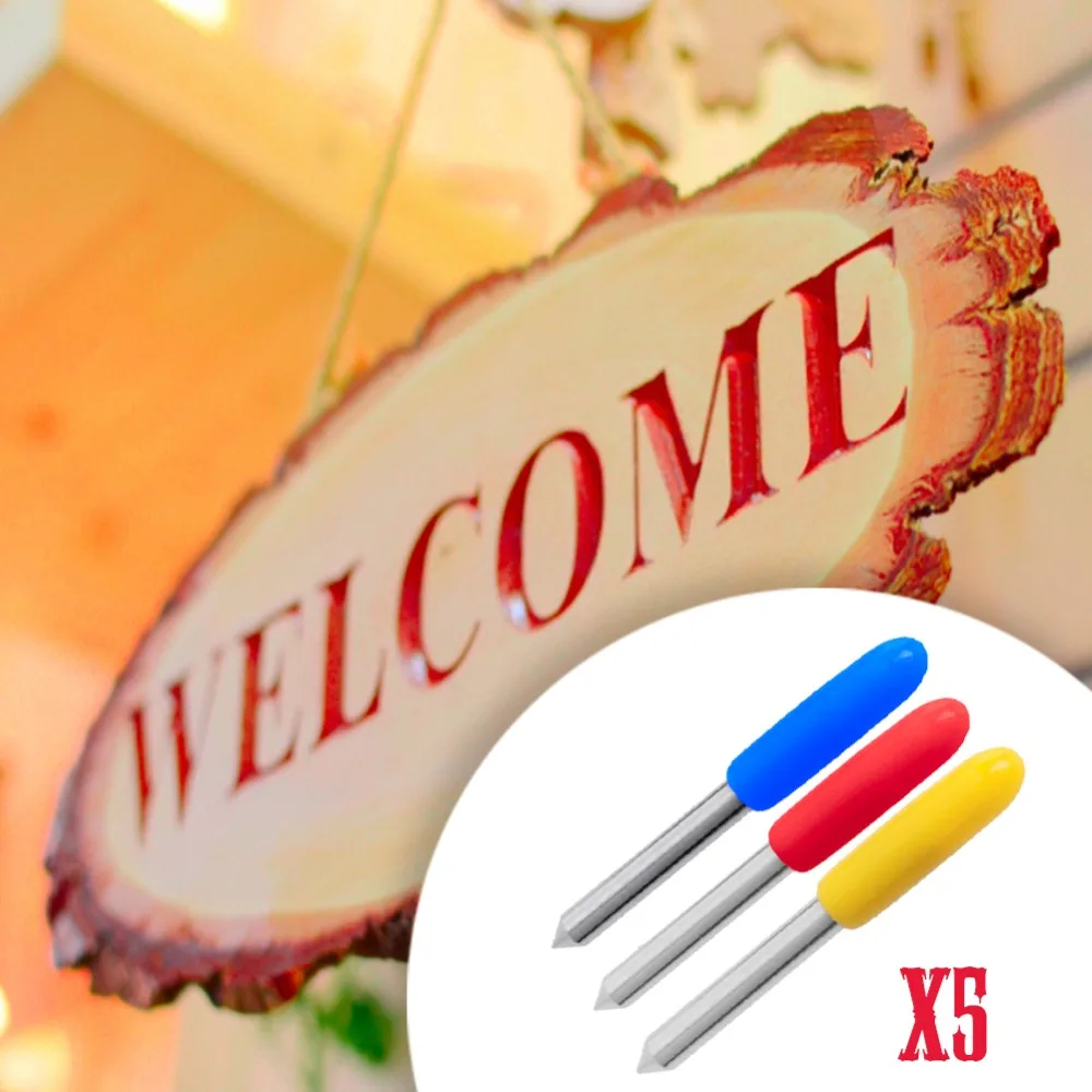 

5Pcs 30/ 45/ 60 Degree Blades Cutting Plotter For Roland Vinyl Cutter Blade