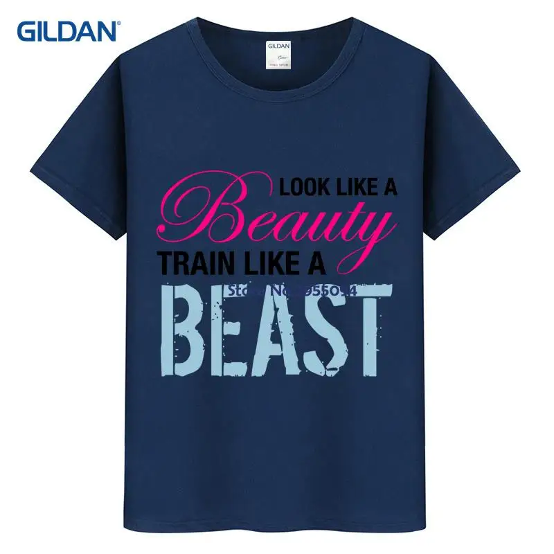 Посмотрите как красота лифт зверь 2017 крутая футболка Homme изготовление хлопка