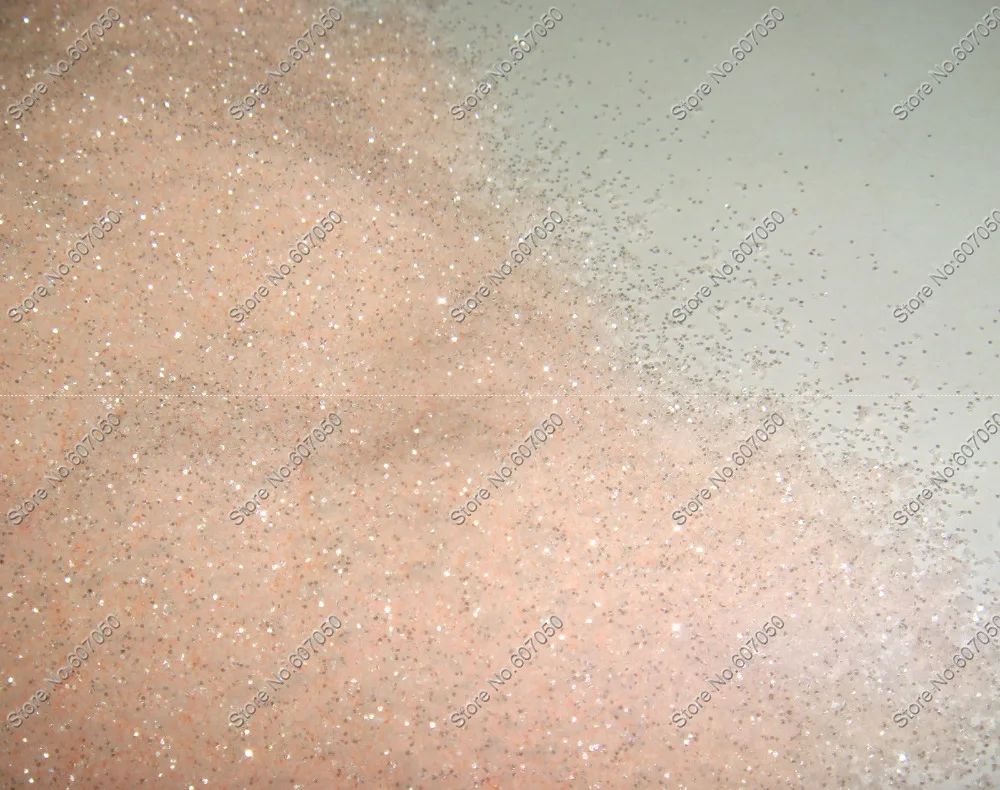 

1/128"(0.2MM)008Size Light Orange with Shining Silver Tints Nail Glitter Dust Powder for Nail Art Glitter Craft Decoration