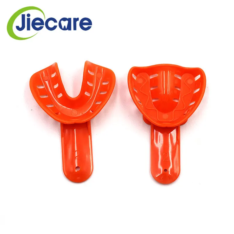 

5 Pairs/Pack Children Dental Impression Trays Plastic Materials Teeth Holder Dental Central Supply For Oral Tools Free Shipping