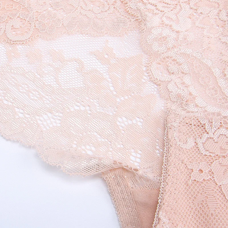 Нижнее белье прозрачные дышащие трусы со средней посадкой