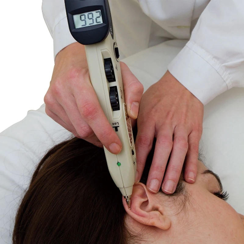 

Pointer Excel II Electric Acupuncture Meridian Pen Point Detector Massage Pain Therapy Face Care Health CE Certificate