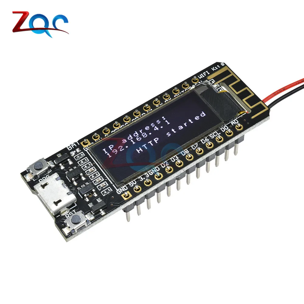 ESP8266 WIFI 0 91 дюймов OLED CP2014 32 Мб флэш модуль Интернет вещей плата PCB NodeMcu для Arduino IOT
