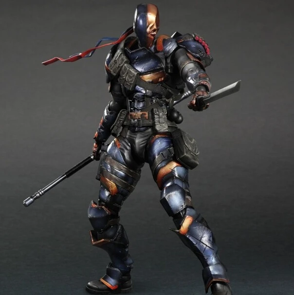 Бэтмен экшн фигура игра искусство Kai Deathstroke модель игрушки 270 мм фильм летучая