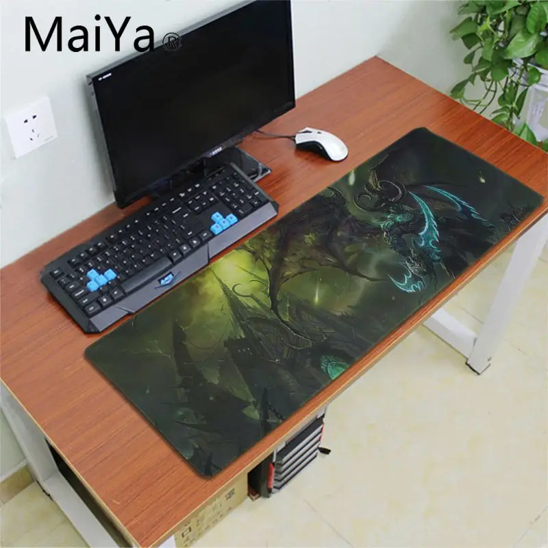 Maiya высокое качество world of warcraft игровой плеер Настольный Ноутбук резиновый коврик для мыши резиновый ПК компьютерный игровой коврик для мыши