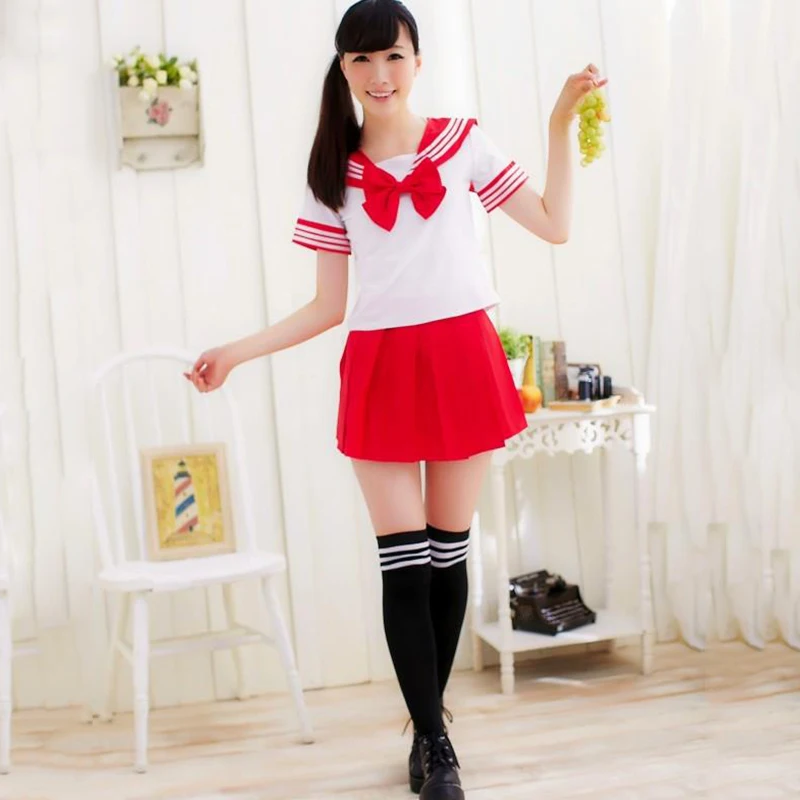 Новинка 2017 японская школьная форма Wewey сексуальное женское платье из аниме для