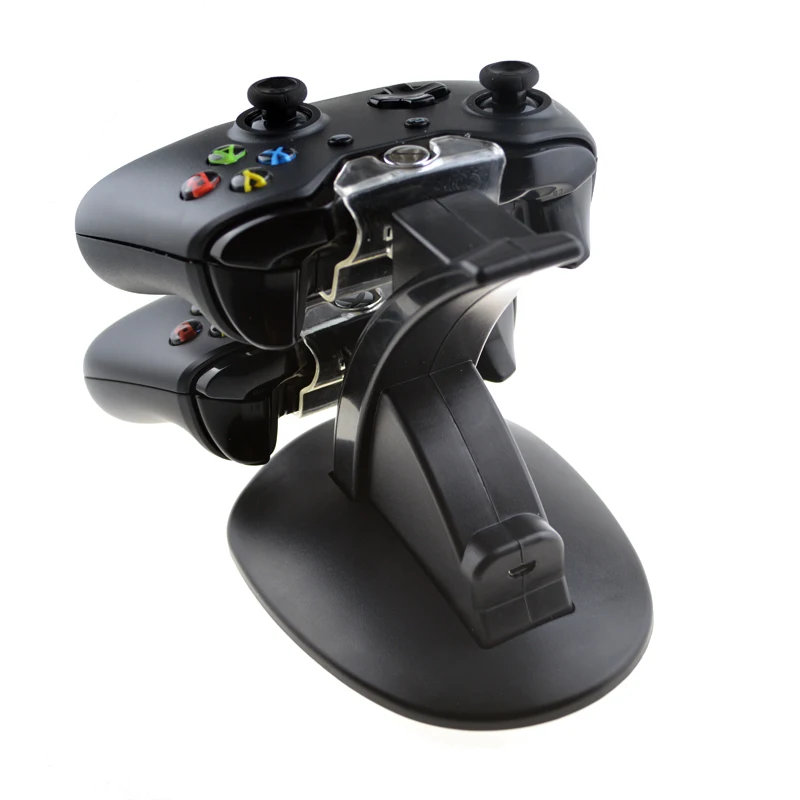 Светодиодный двойной Micro USB зарядная док-станция для microsoft XBox One беспроводной контроллер зарядное устройство аксессуары для игр