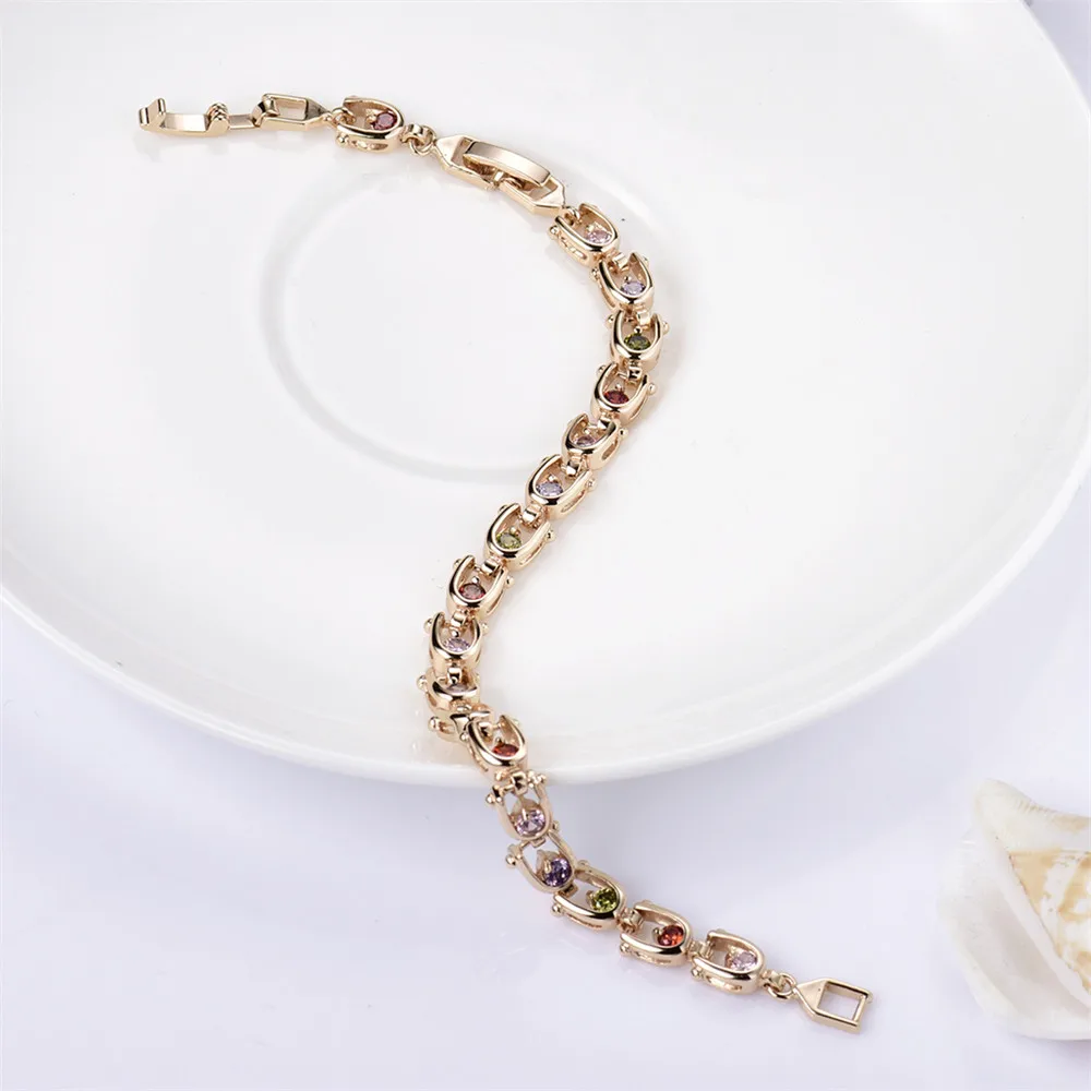 Женский браслет MOLIAM модный высокого качества из фианита AAA для помолвки и