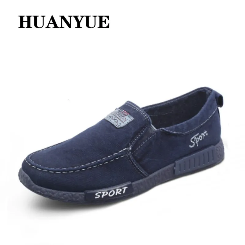 New Autumn Comfortable Breathable Men Flats Shoes Walking Light Summer Style Canvas Casual Outdoor | Обувь