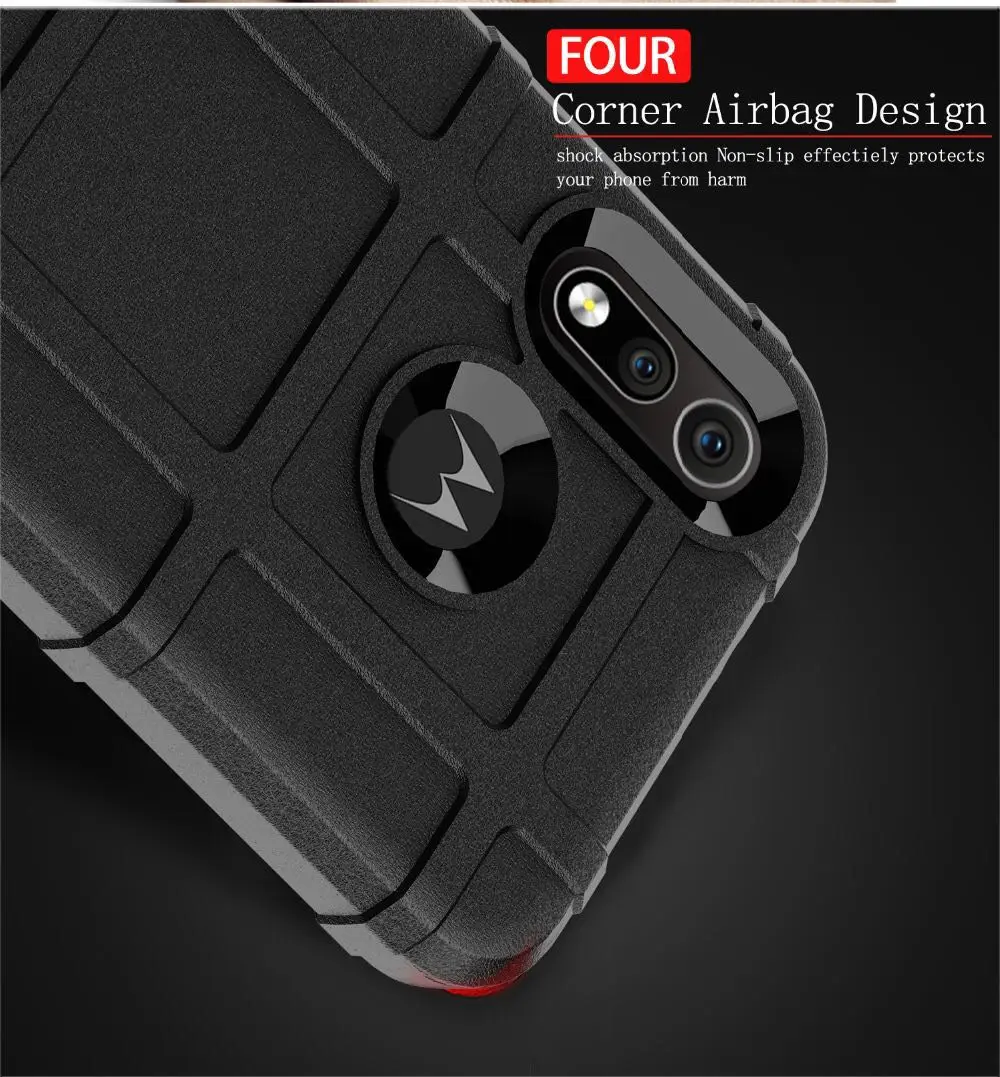 Роскошный противоударный чехол для Motorola Moto One Vision, силиконовый бампер, чехол для Moto One Vision, мягкий чехол