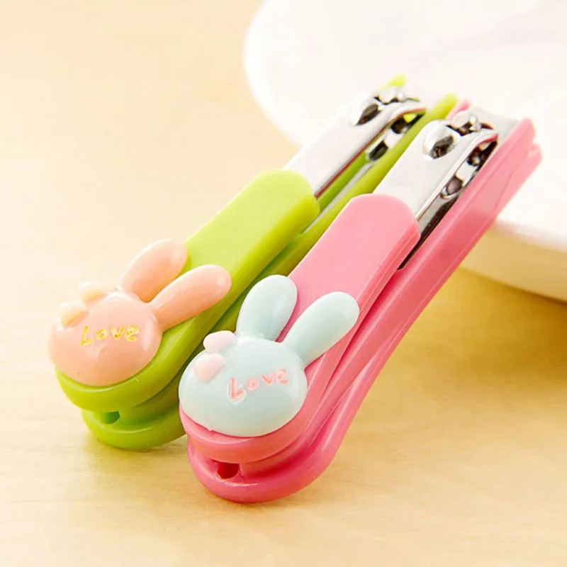 2 шт./лот Прекрасный Кролик Nail Clipper Ножницы Мультяшном Стиле для Детей Из