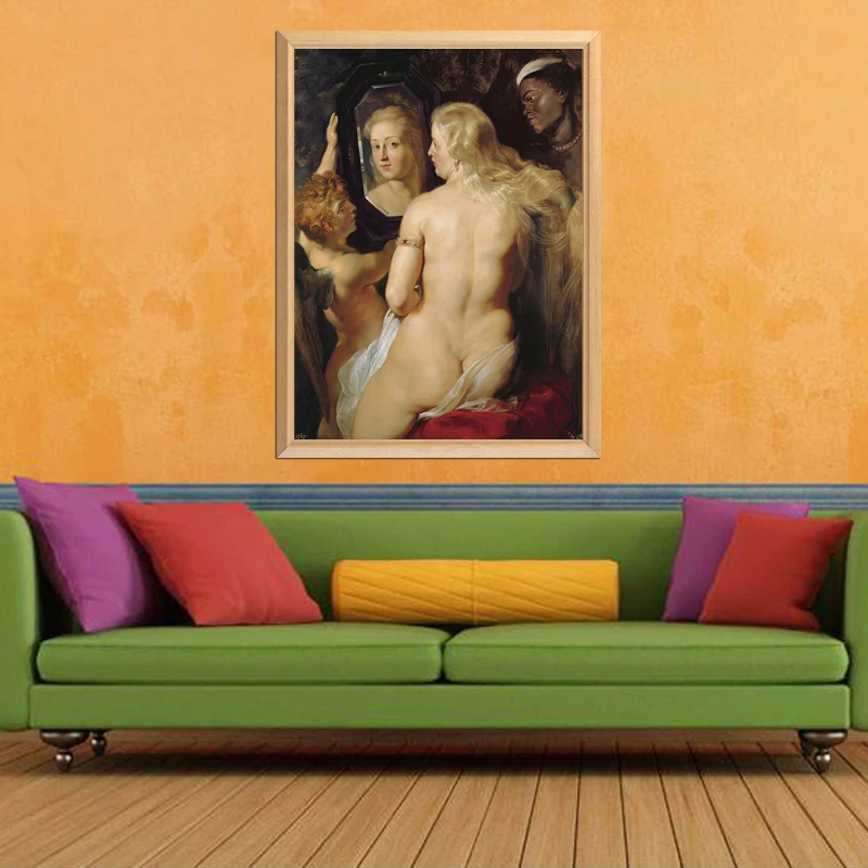 Знаменитая картина Rubens Venus at the Mirror 5D сделай сам алмазная живопись полная