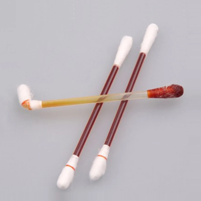 1 коробка ватных тампонов с индивидуальной упаковкой Медицинский Йод