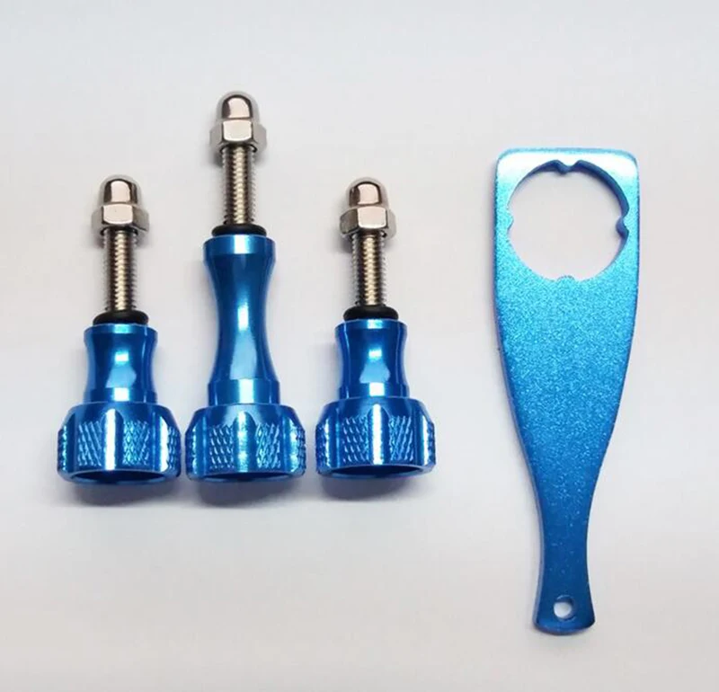 Алюминиевый 1 длинный и 2 коротких винта для большого пальца + гаечный ключ Xiaomi Yi